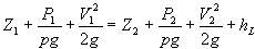 bernoulli theorem equation